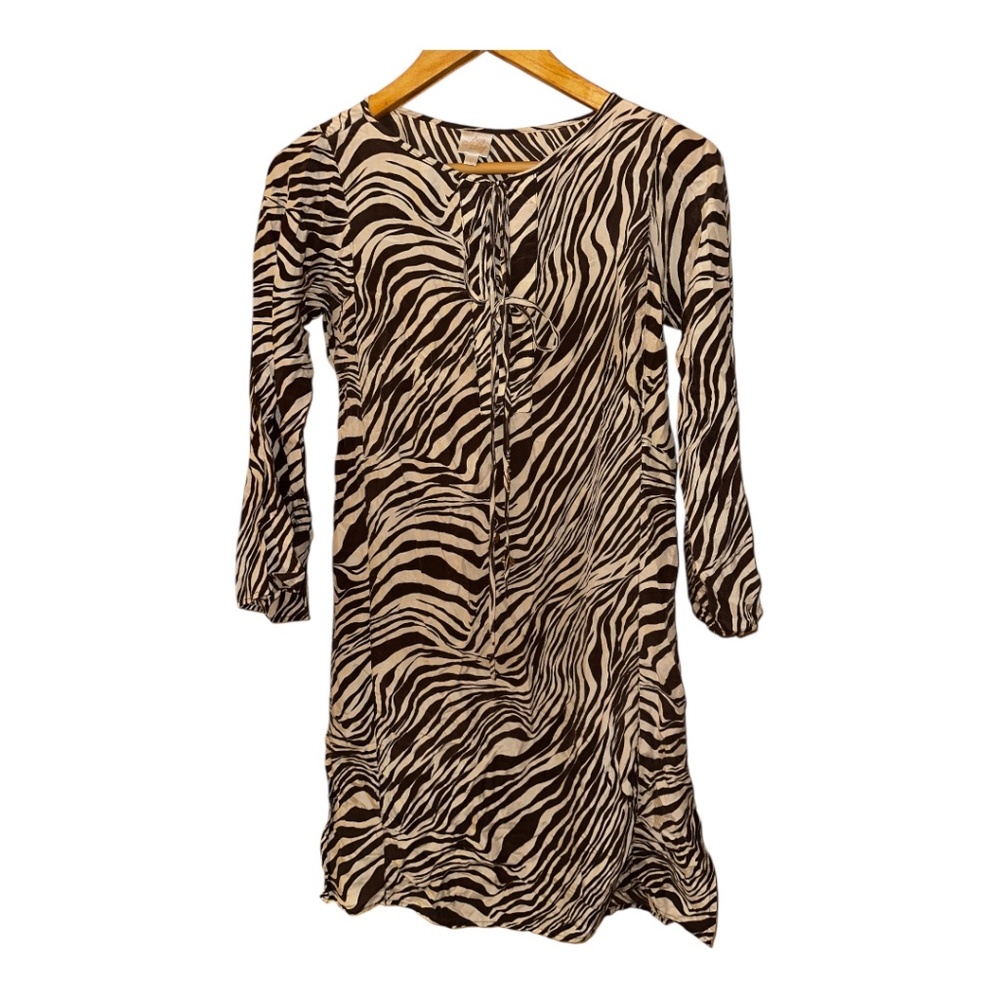 Milly Cabana Silk. swimsuit Swim Cover-Up S